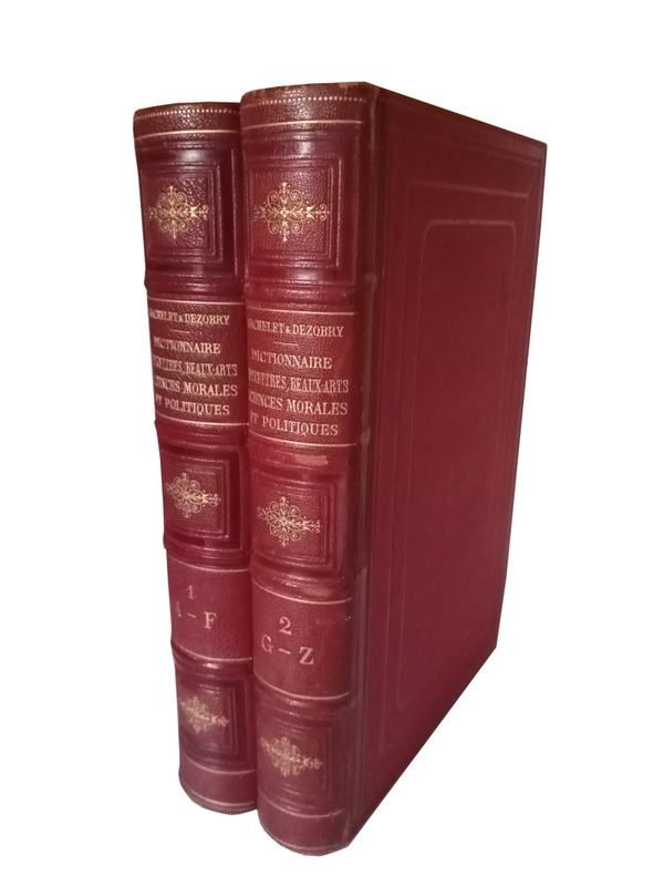 Dictionnaire des Lettres, des Beaux-Arts, sciences morales et politiques