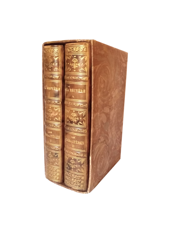 Les caractères en coffret 2 tomes- La bruyère