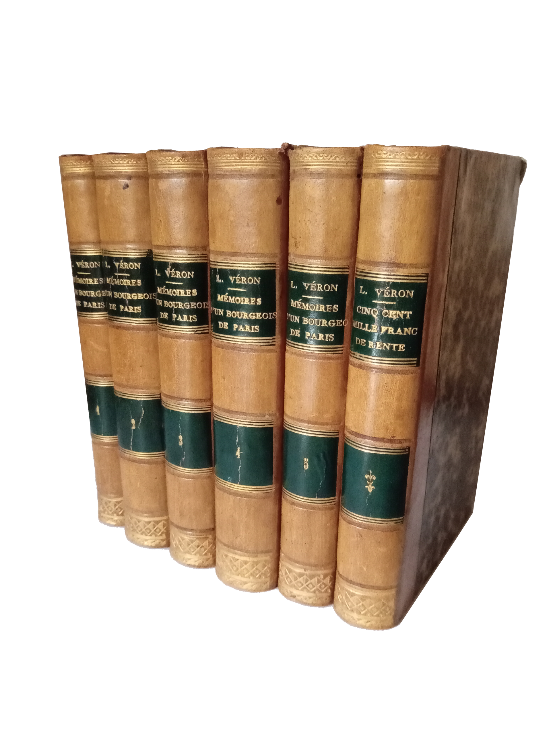 Mémoires d'un bourgeois de Paris et un roman- L. Véron