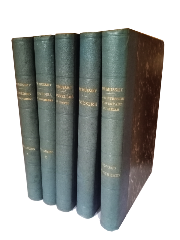 Œuvres complètes en 5 tomes - Alfred de Musset