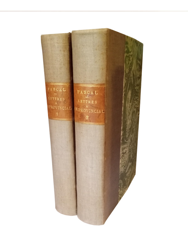 Lettres à un provincial en 2 tomes - Blaise Pascal