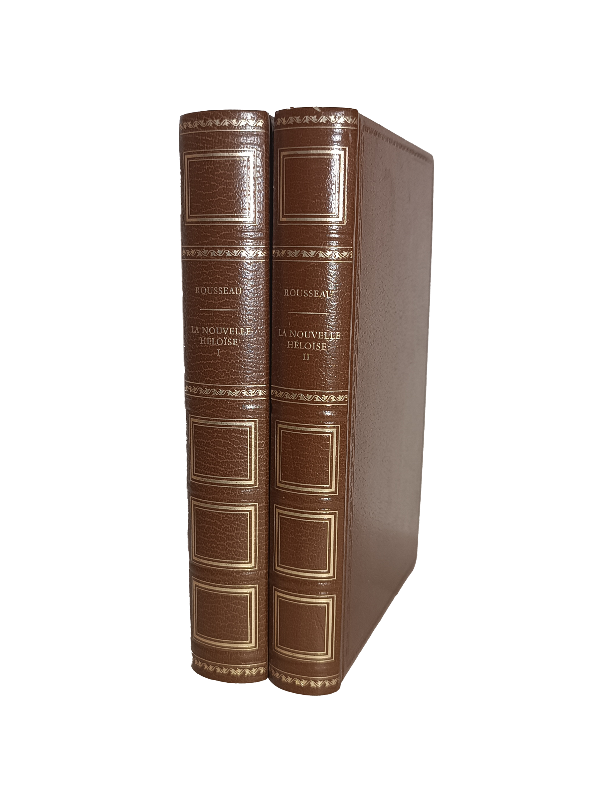 La Nouvelle Héloïse en 2 tomes - Rousseau