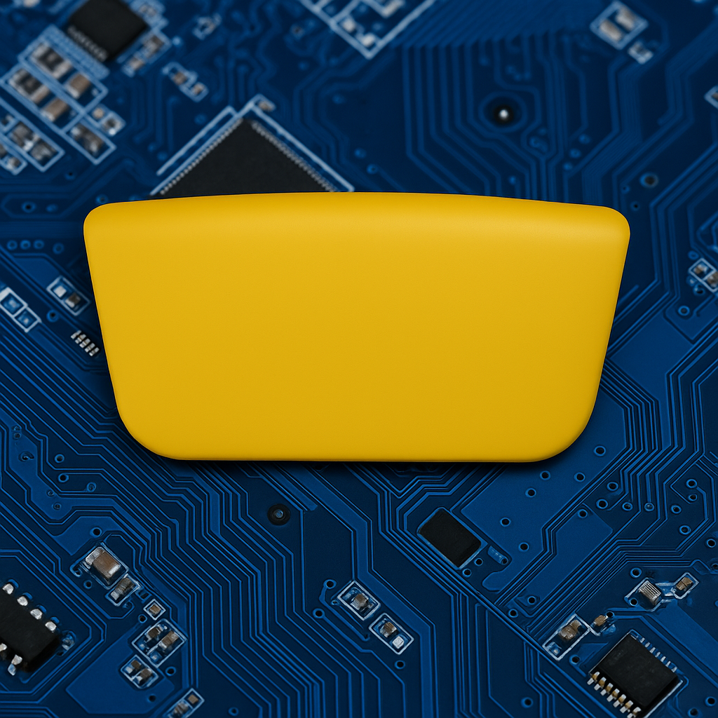 D-pad geel