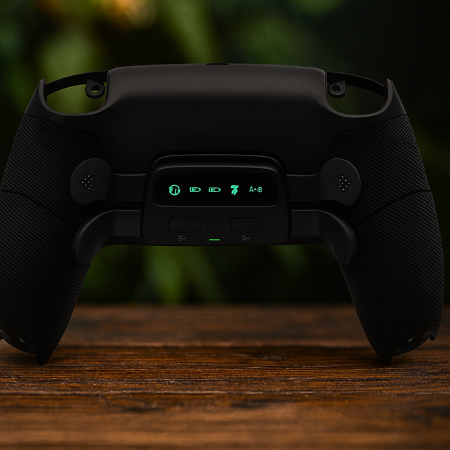 4 knop's behuizing zwart