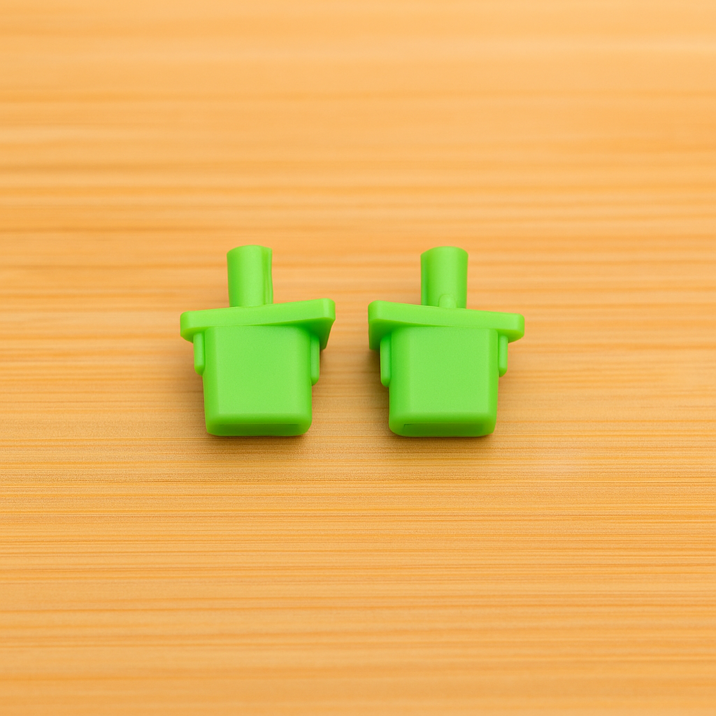 Option & share knoppen groen