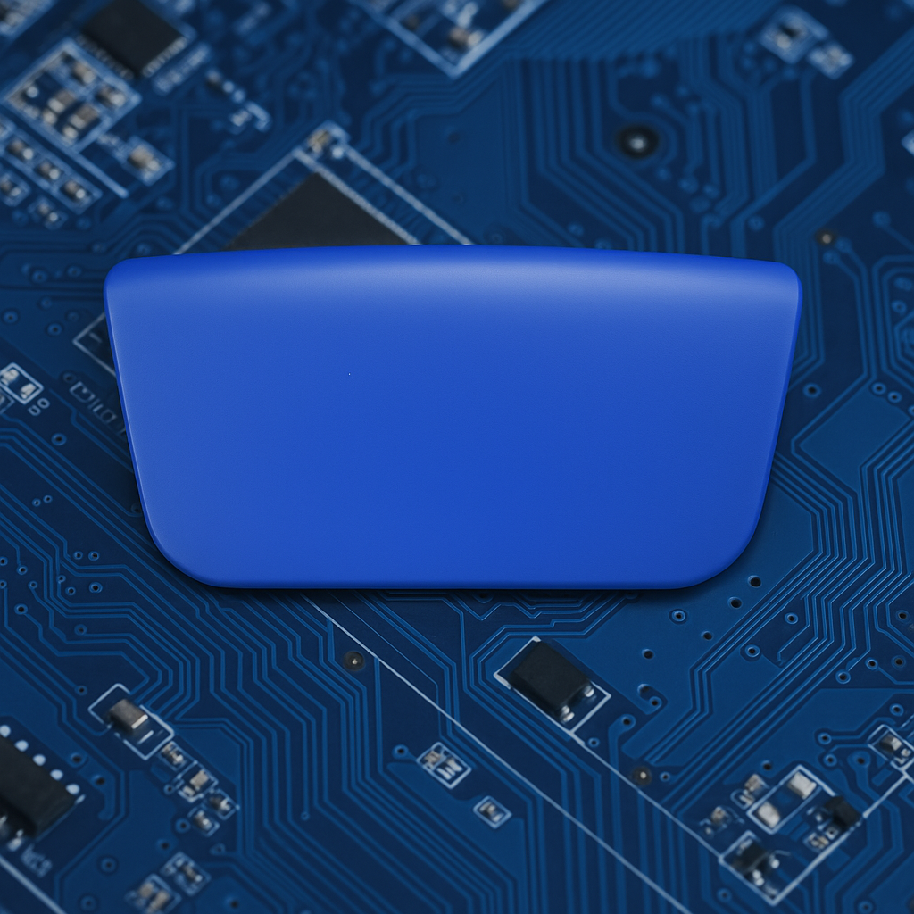 D-pad blauw