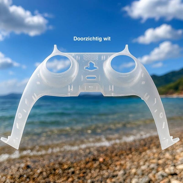 Trim doorzichtig wit