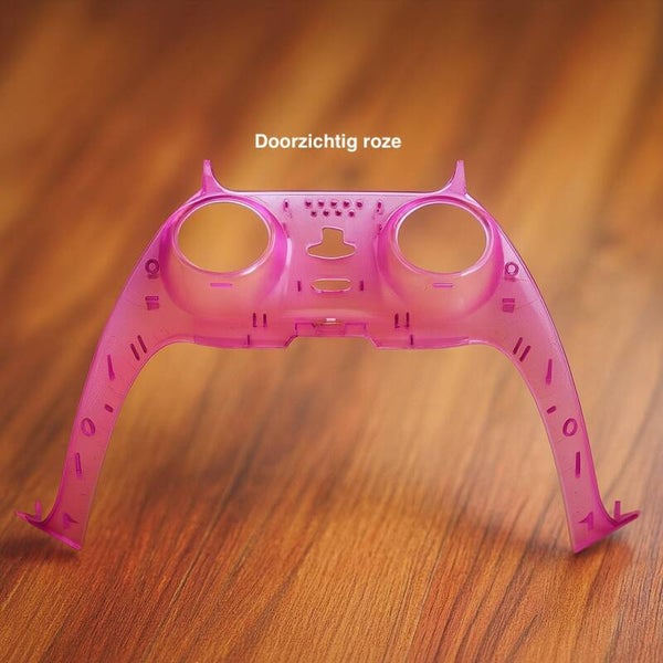 Trim doorzichtig roze