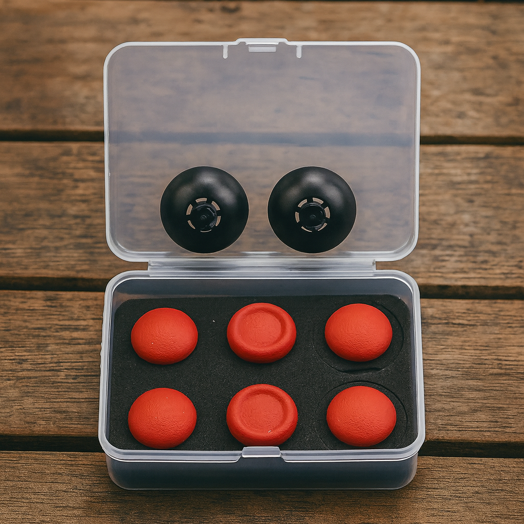 Joystick & grip rood