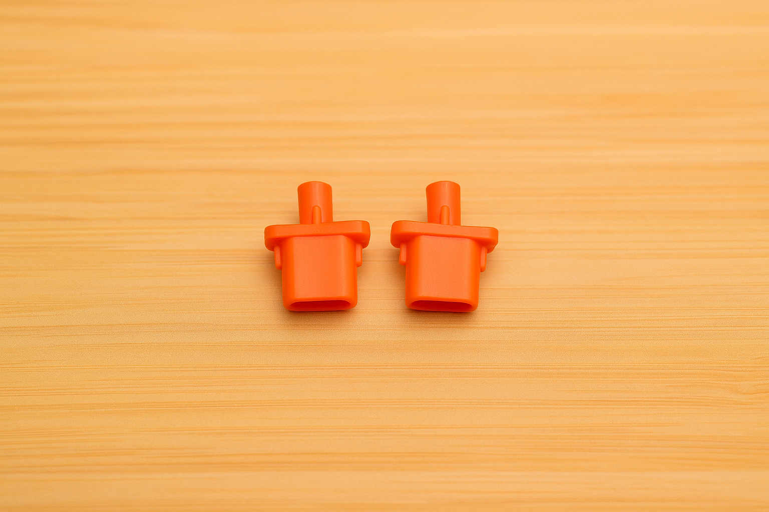 Option & share knoppen oranje