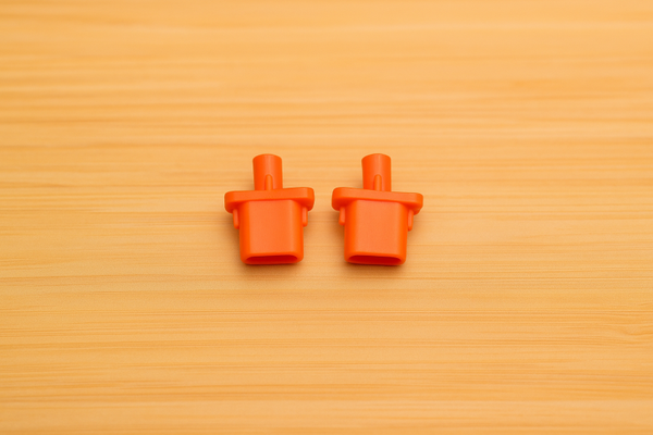 Option & share knoppen oranje
