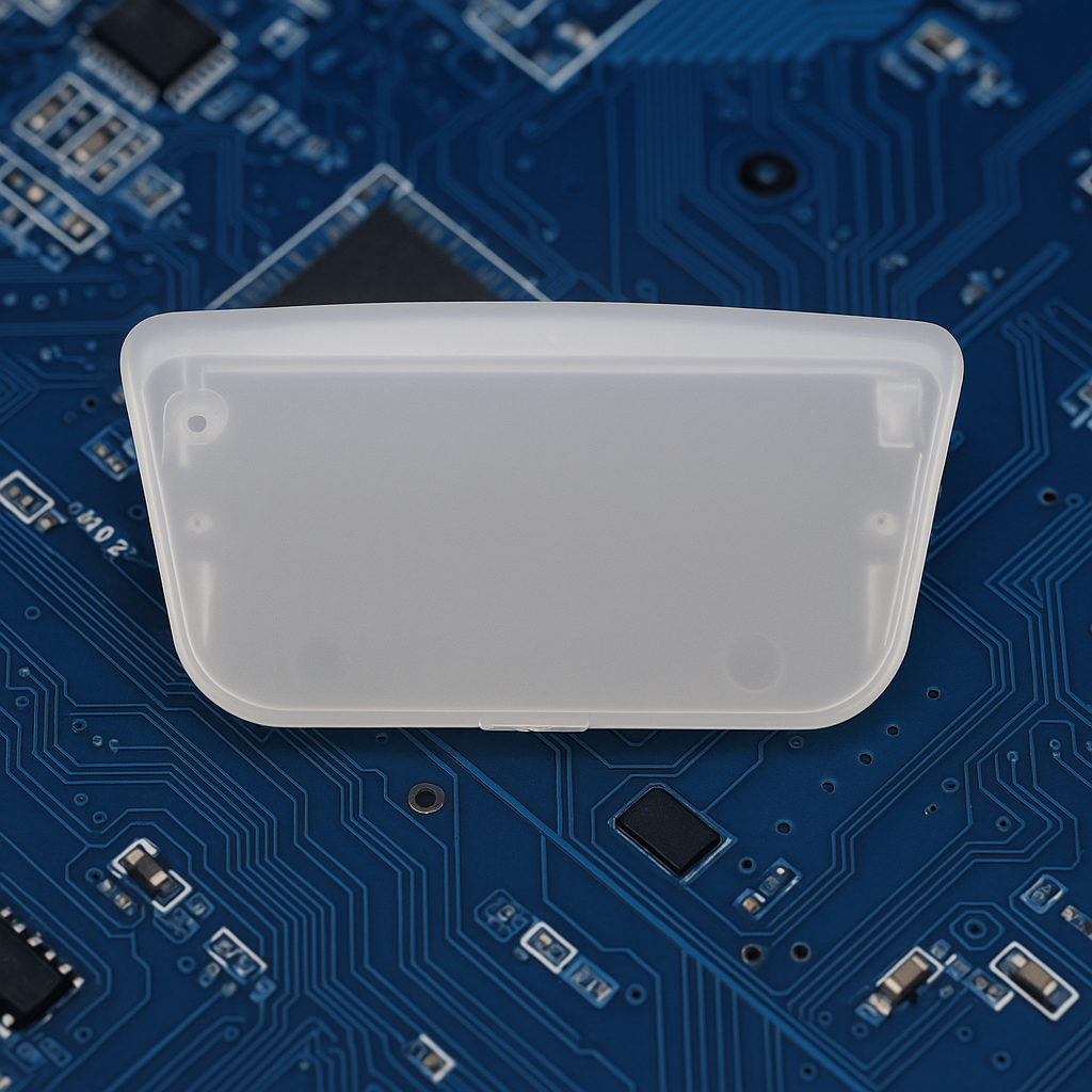 D-pad doorzichtig wit