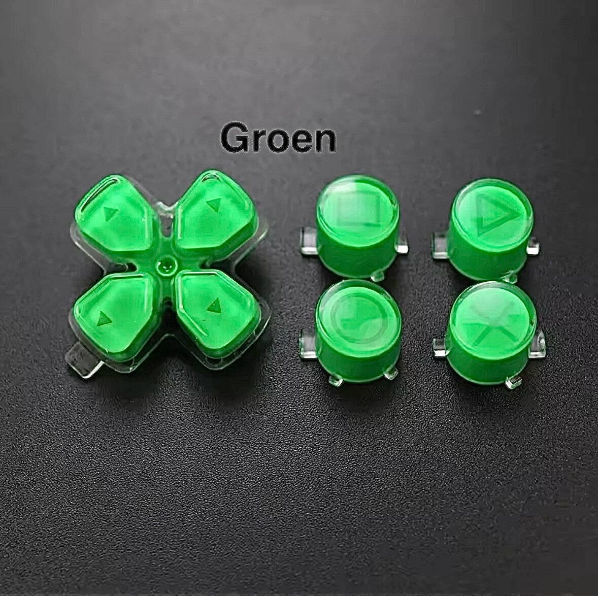 Dualsense knoppen groen