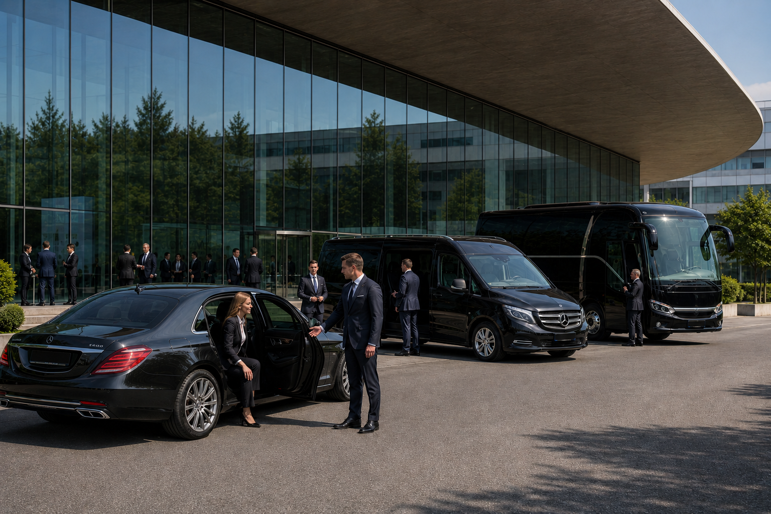 Limousine, Van, Minibus, Minicar, autocar et bus avec chauffeur Lutry-  entreprise