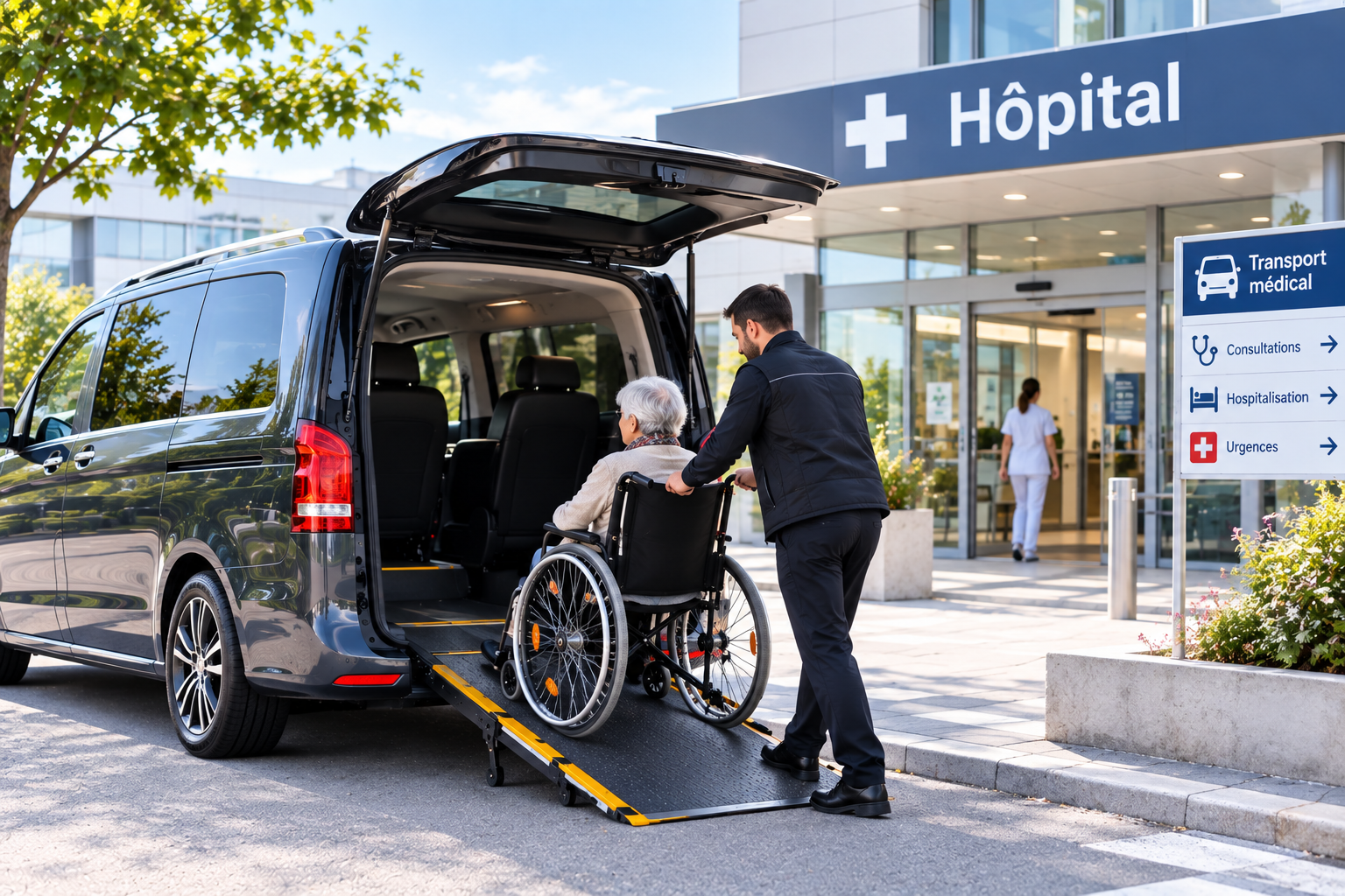 Angepasster Transport für Ihre medizinischen Termine Winterthur