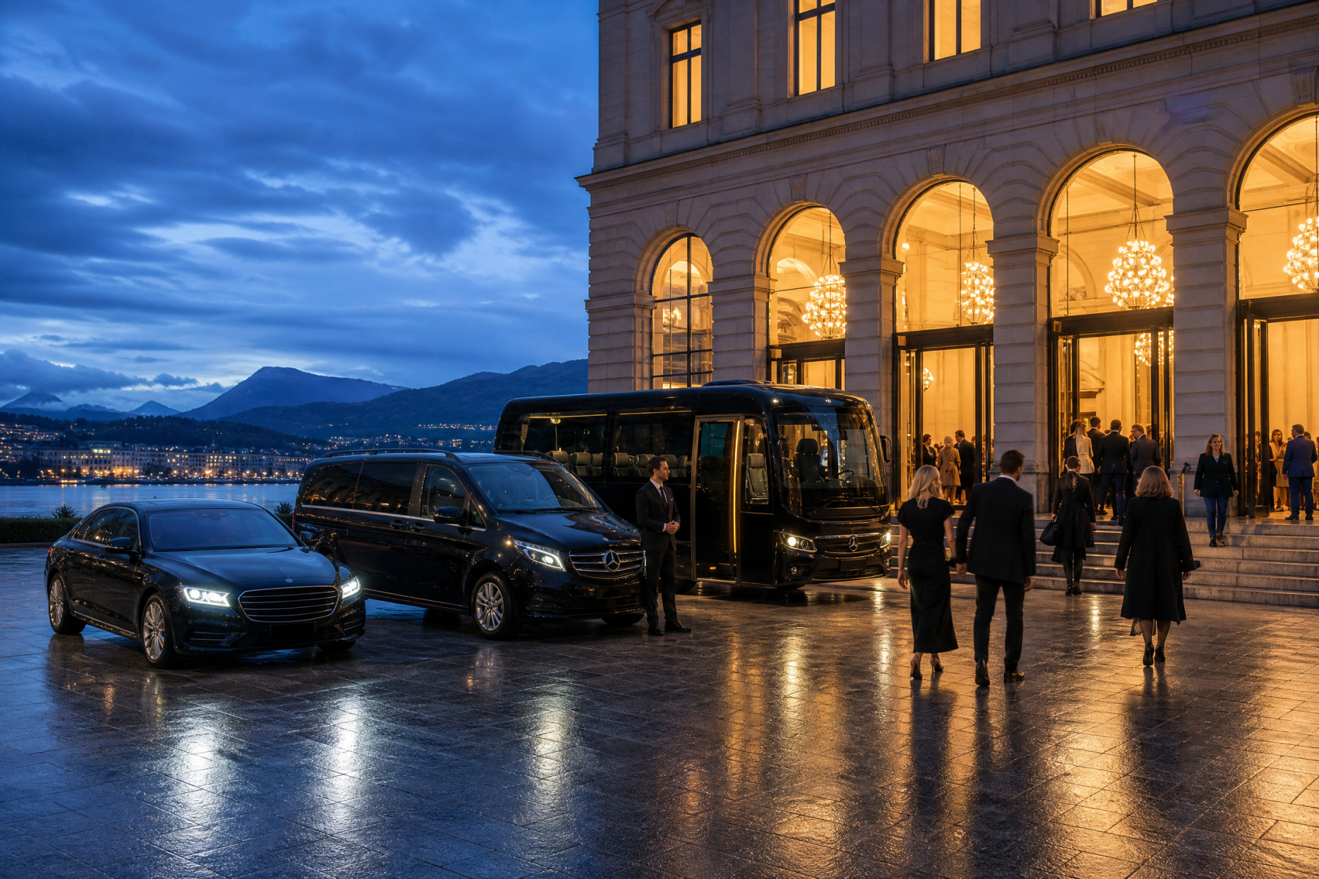 Limousine, Van, Minibus, Minicar, autocar et bus avec chauffeur à Grandvaux- Événement culturel