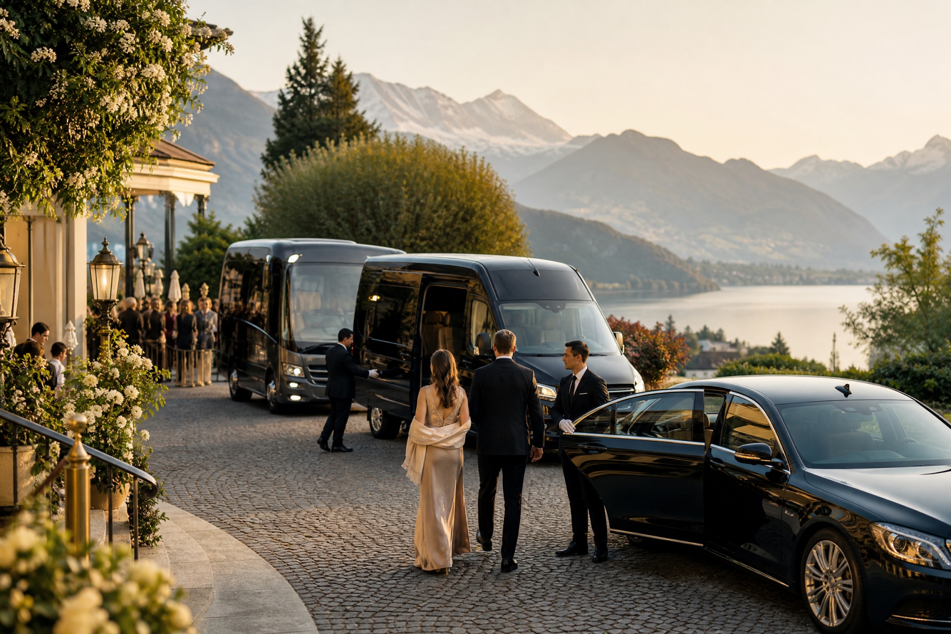 Limousine, Van, Minibus, Minicar, autocar et bus avec chauffeur Grandvaux- Mariage
