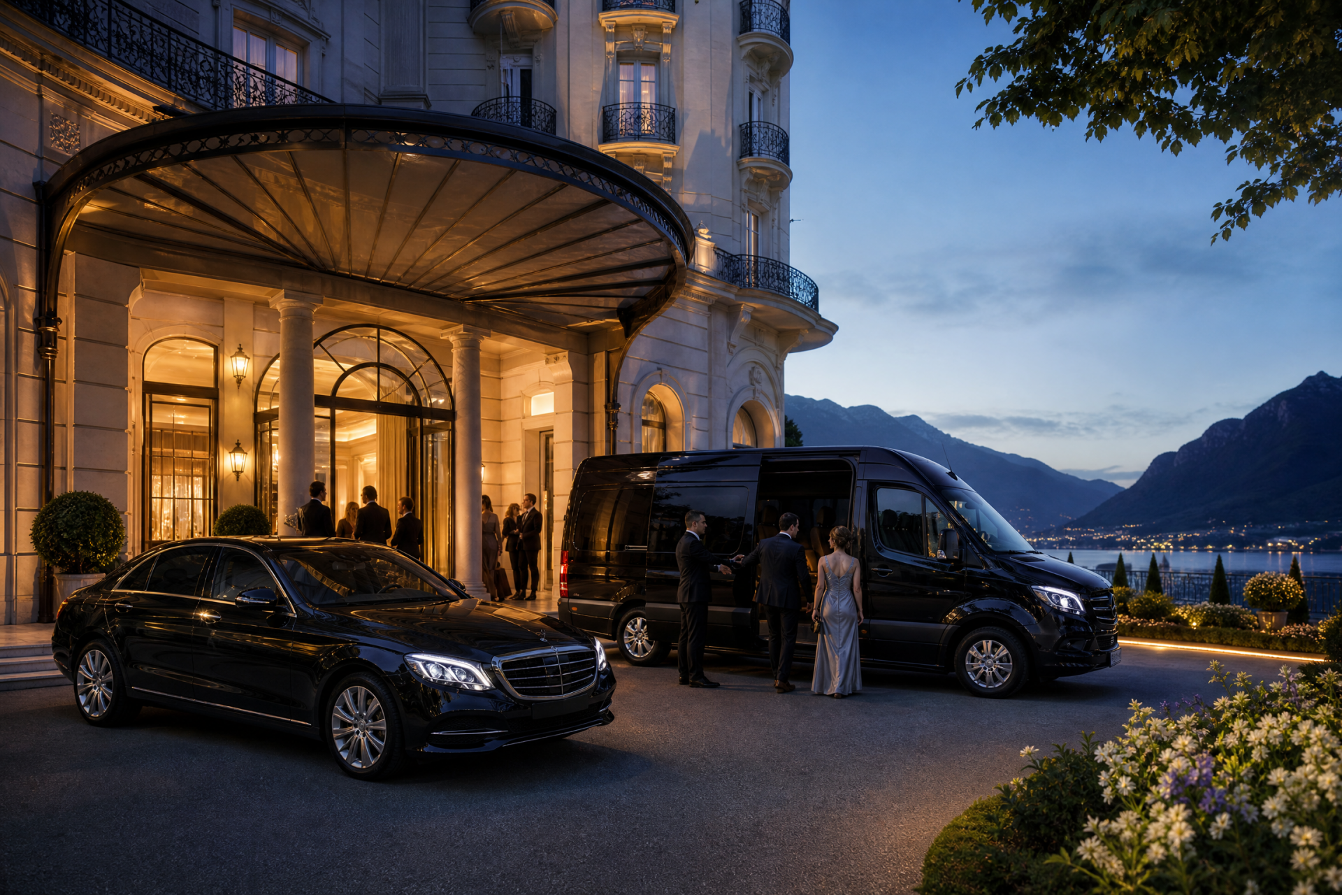 Limousine, Van, Minibus, Minicar, autocar et bus avec chauffeur Oron-la-Ville- Mariage