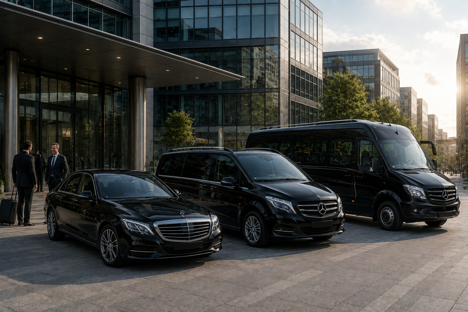 Limousine, Van, Minibus, Minicar, autocar et bus avec chauffeur à Sion - Transport d'affaire