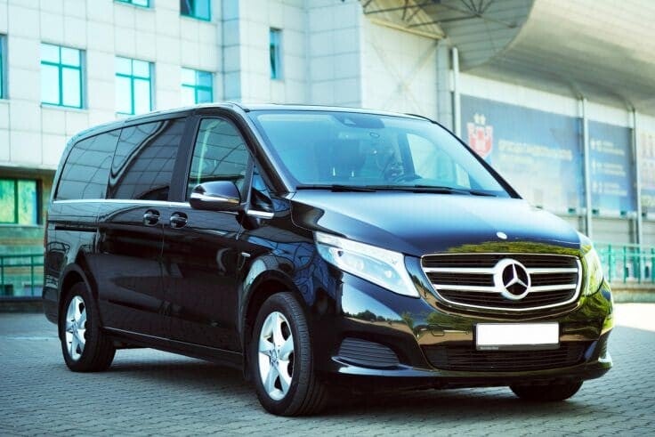 Van avec chauffeur
