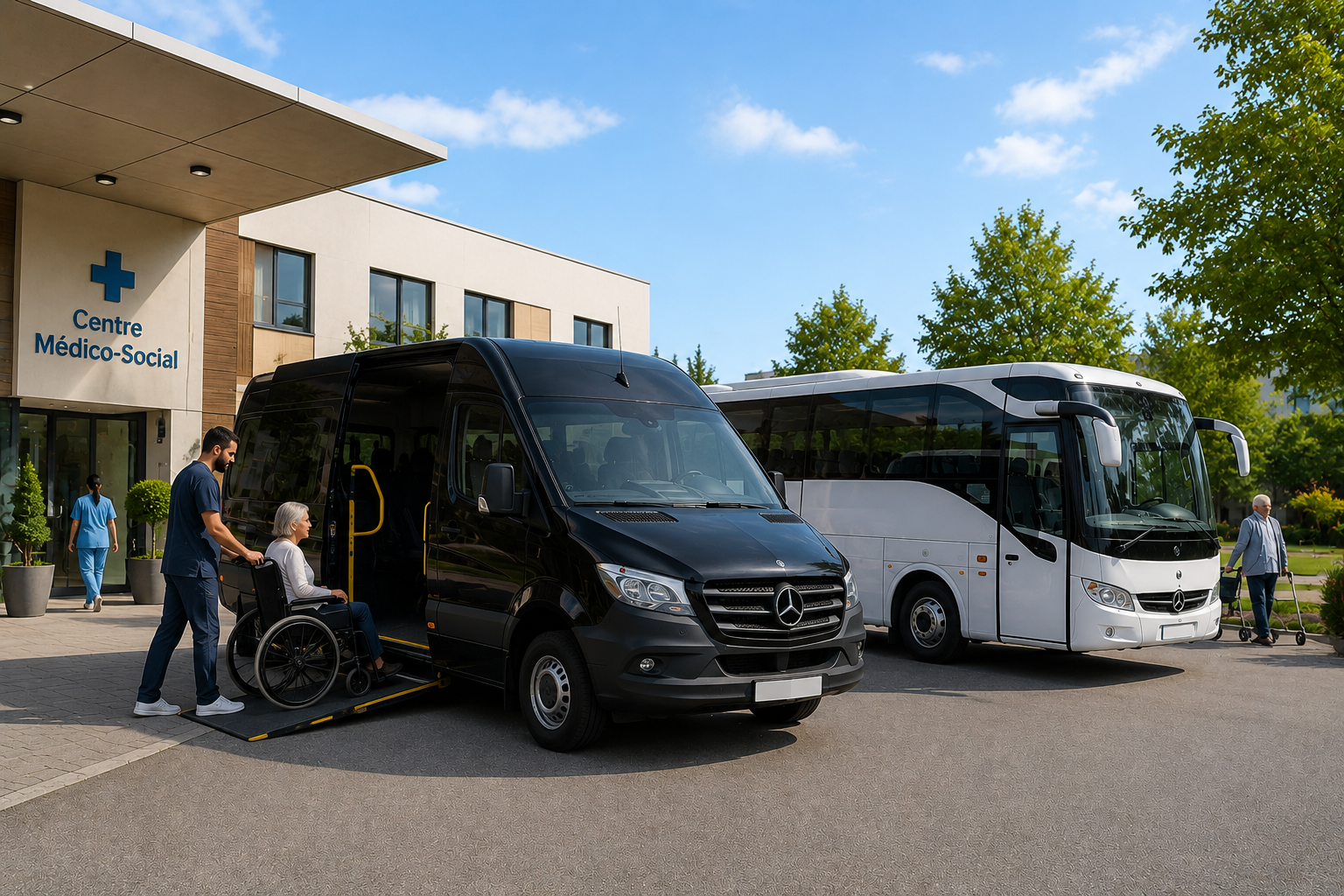 Transport handicap et personne âgée St-Sulpice