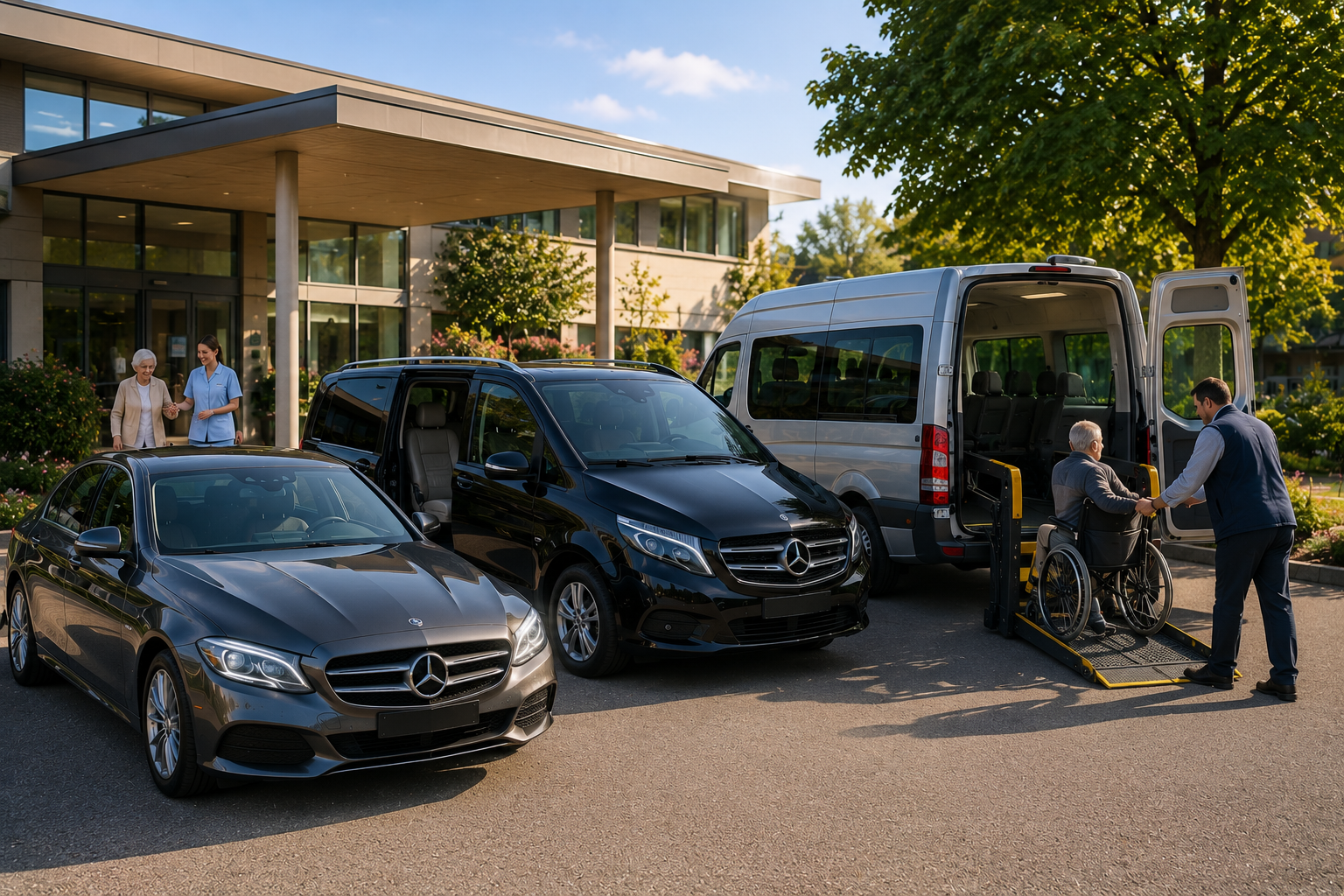 Transport handicap et personne âgée Le Mouret