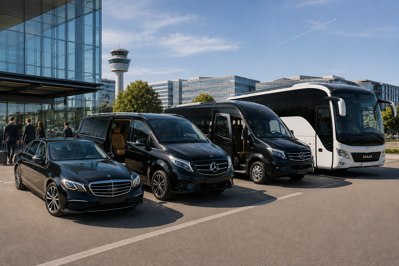 Limousine, Van, Minibus, Minicar, autocar et bus avec chauffeur Vevey - entreprise