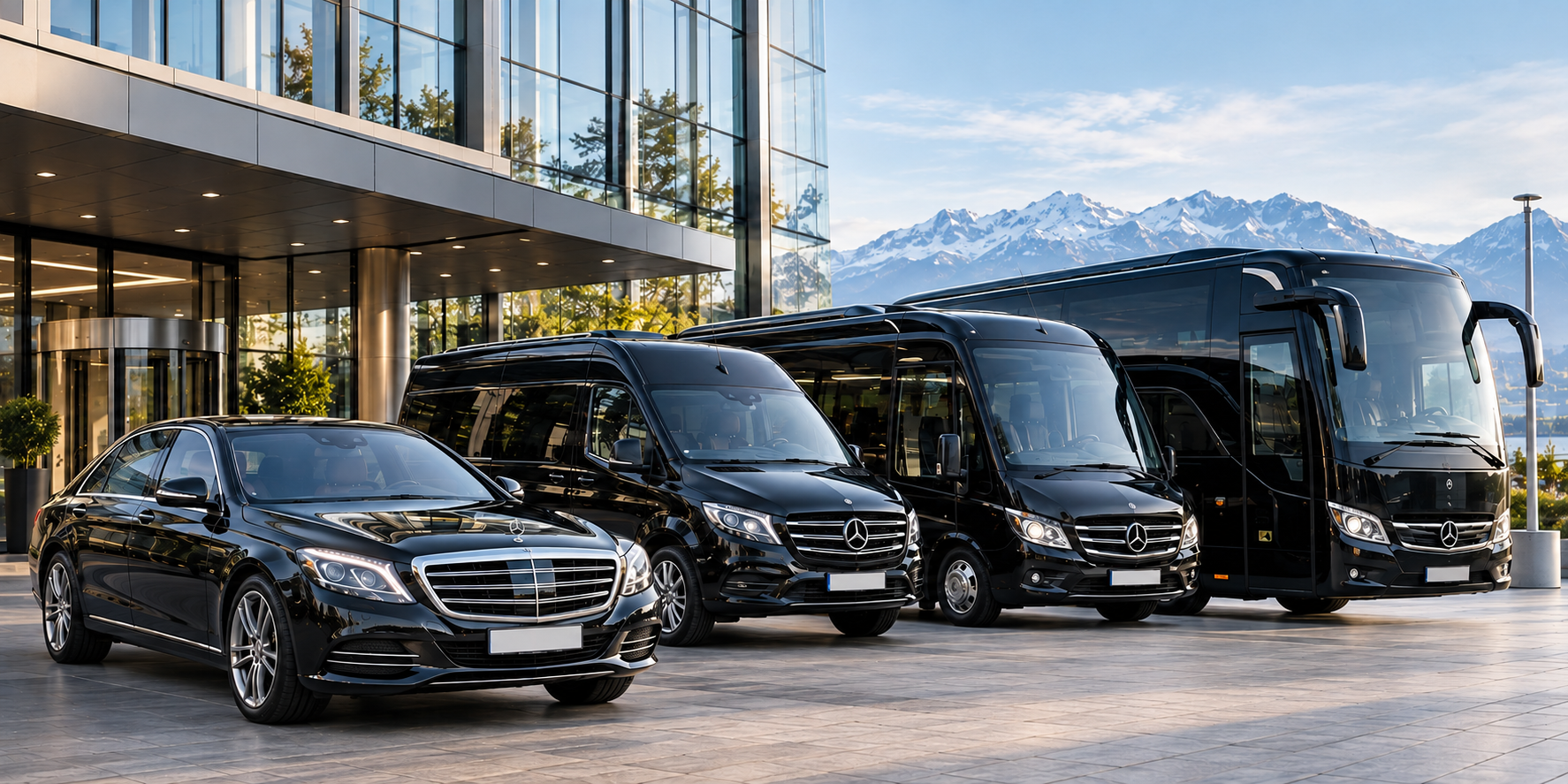 Limousine, Van, Minibus, Minicar, autocar et bus avec chauffeur Le Payerne -  entreprise