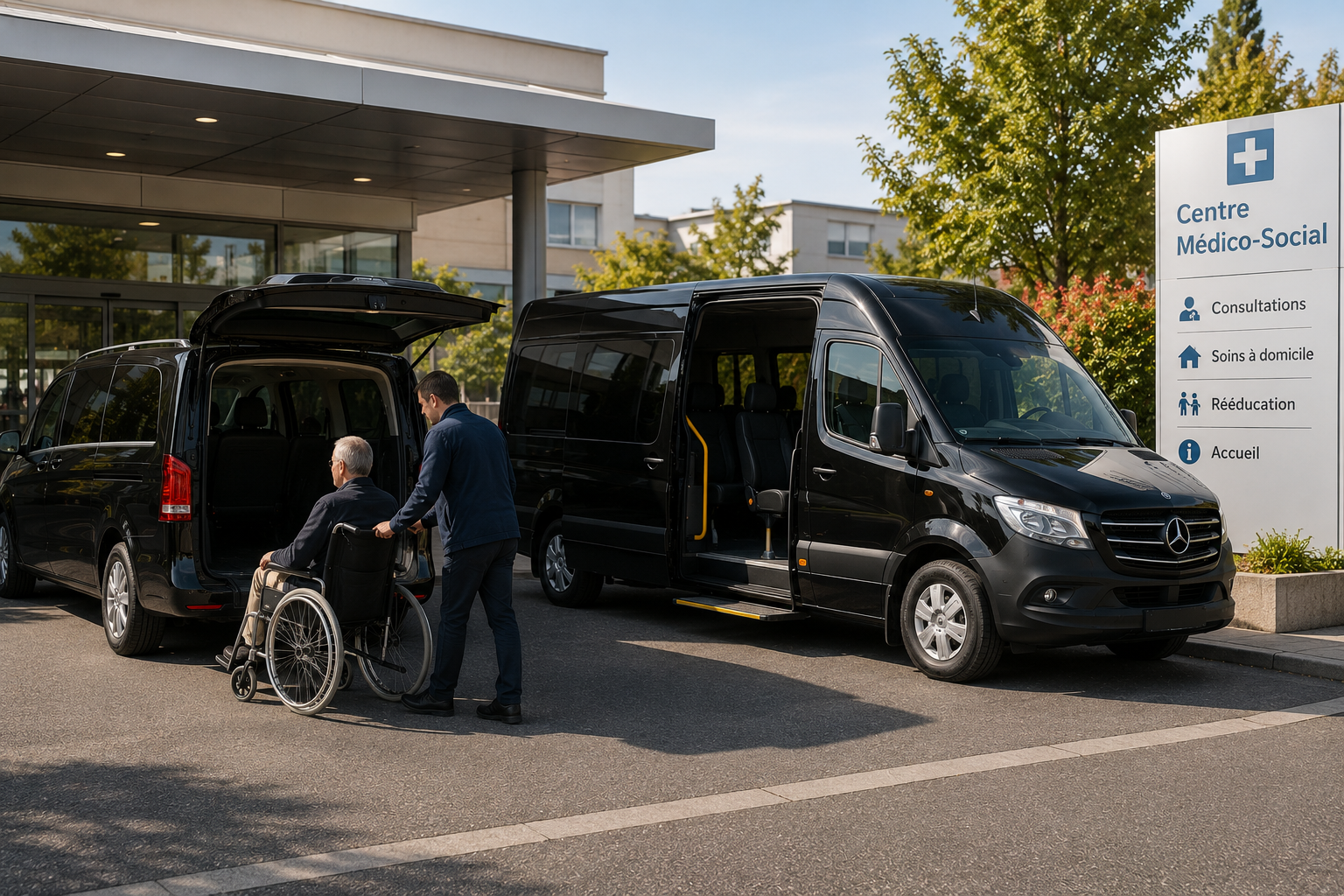 Transport handicap et personne âgée Sion
