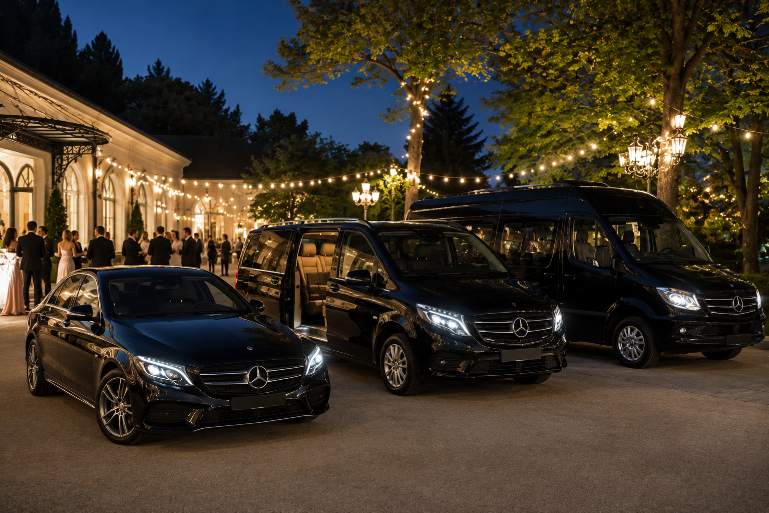 Limousine, Van, Minibus, Minicar, autocar et bus avec chauffeur St-Sulpice- Mariage