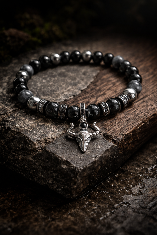 Herenarmband Dark Horn Energy