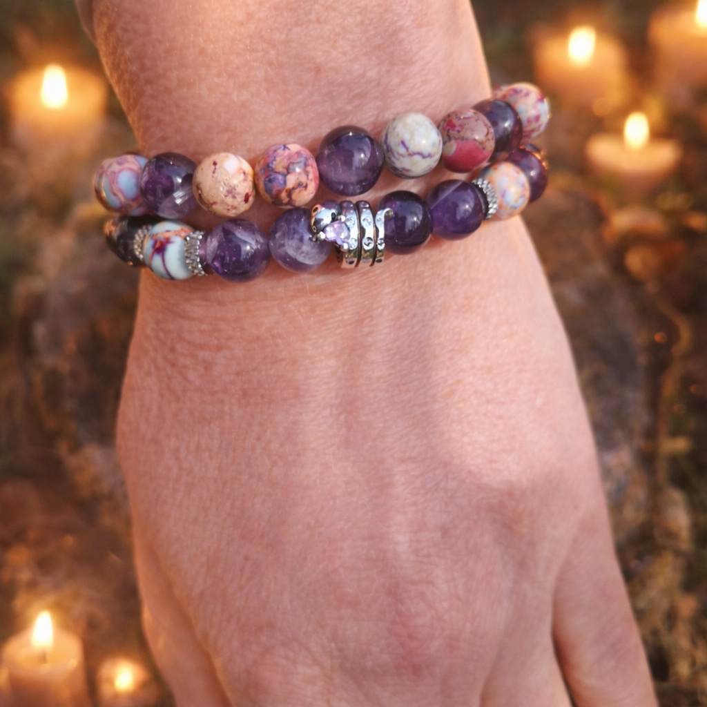 sera-mystic-serpent-armband-amethist-charoiet-zilver