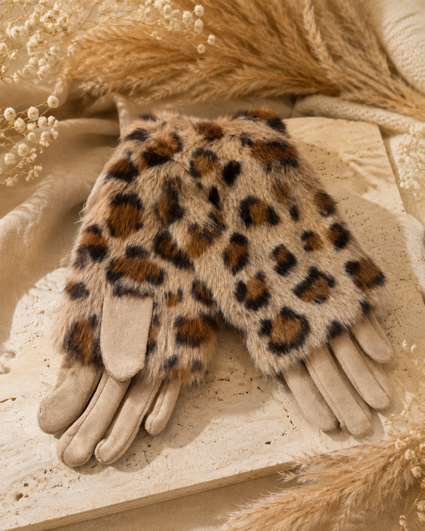 Gants léopard