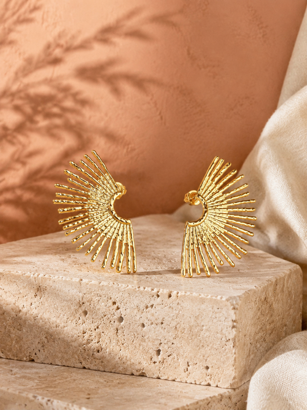 Boucles d’oreilles Soleil