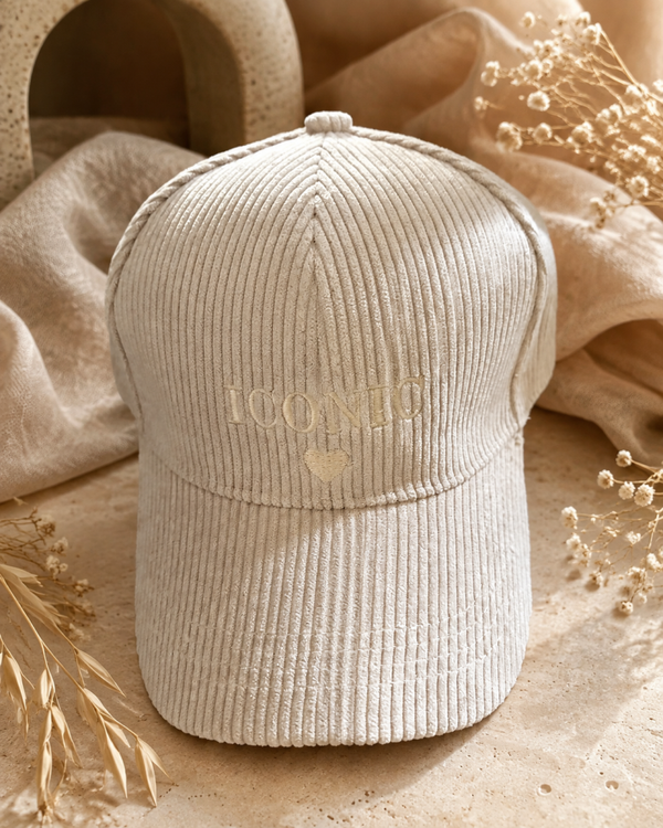 Casquette velours côtelé
