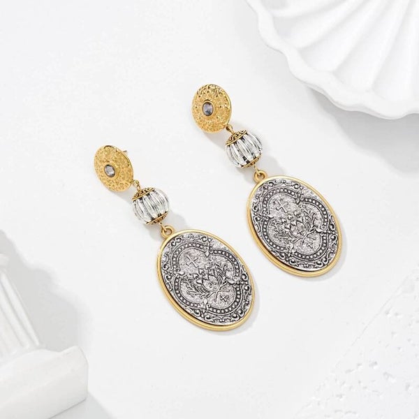 Boucles d’oreilles tombantes Marie