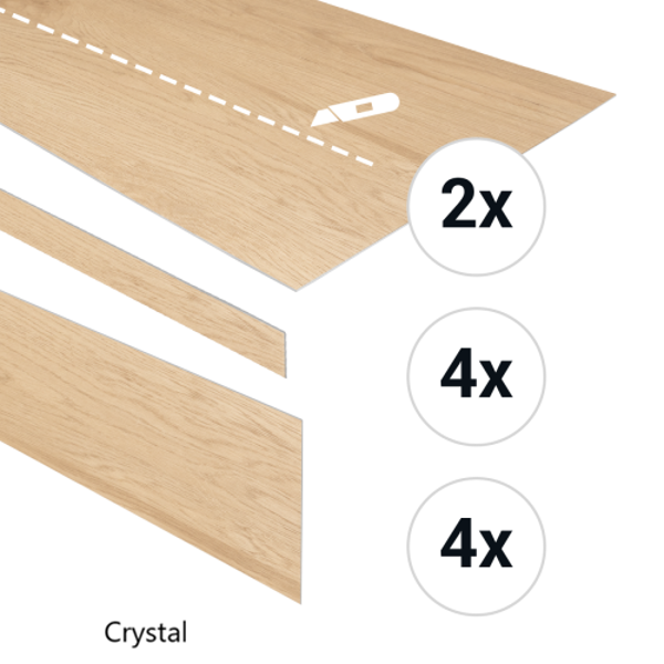 OTIUM Traprenovatie sets (4 treden)