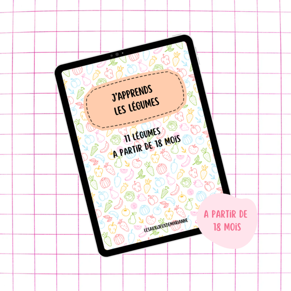 J'apprends les légumes