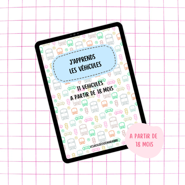 J'apprends les véhicules