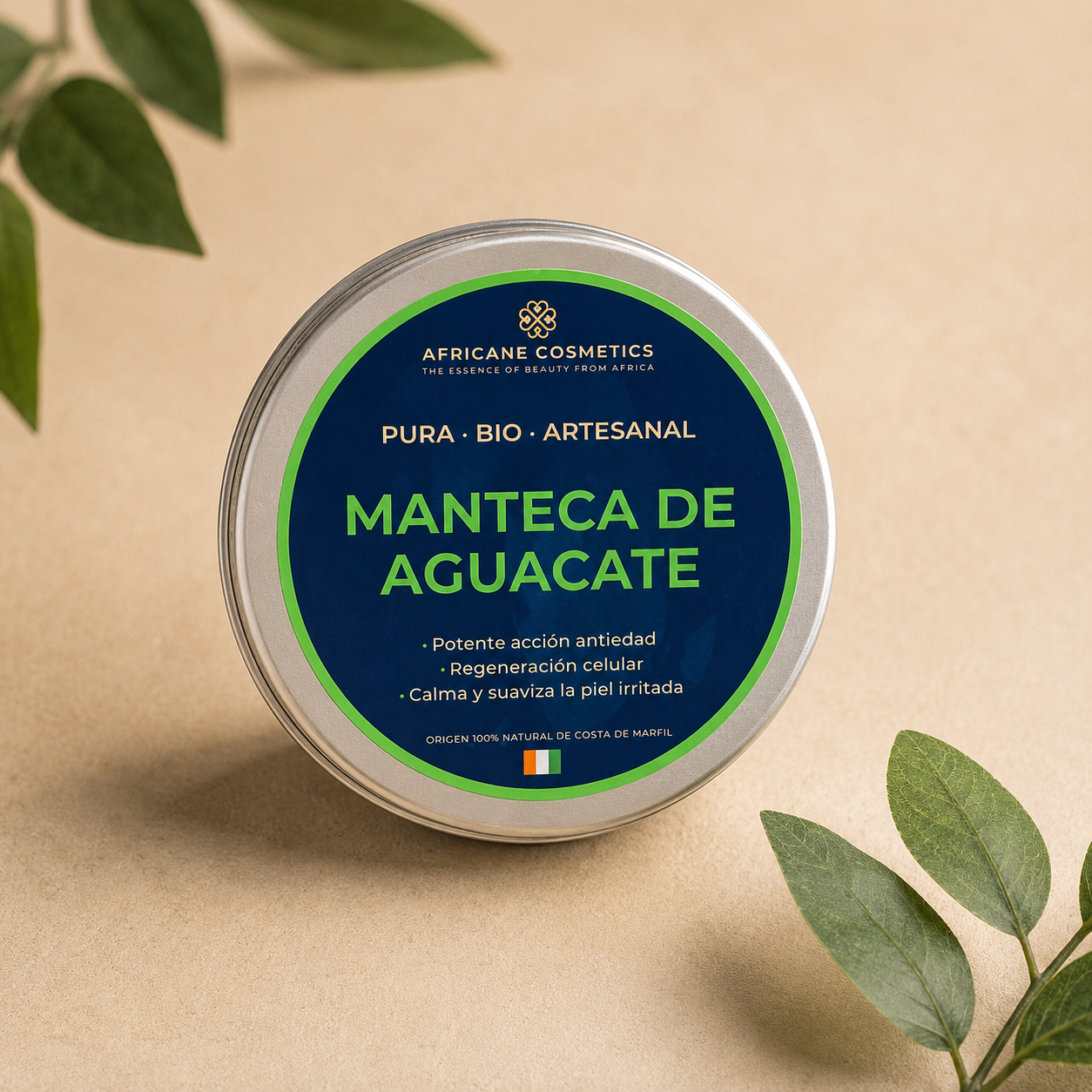 Manteca de aguacate 100% natural