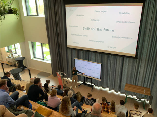 Jesse Faas zoomde o.a. in op het belang van interactieve kaarten