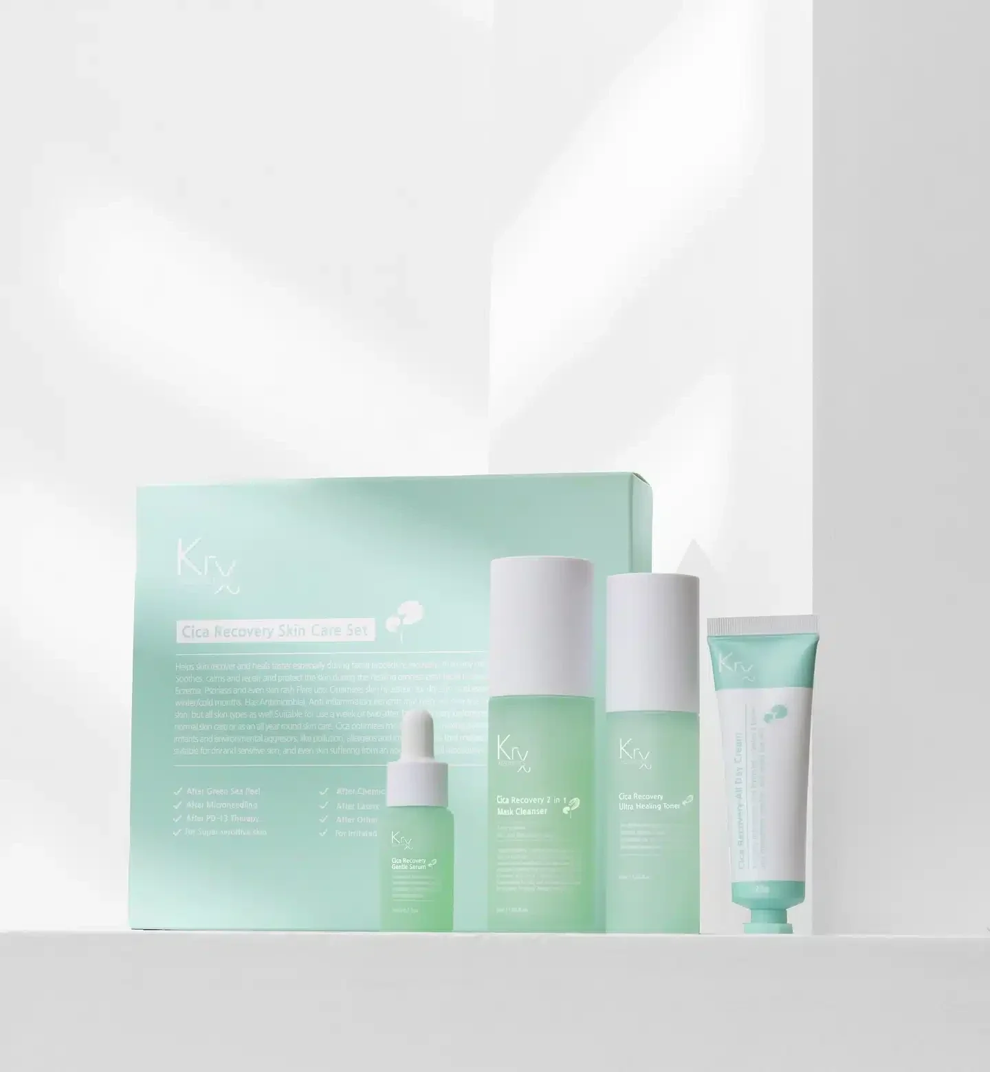 KRX Cica Recovery Skincare Set