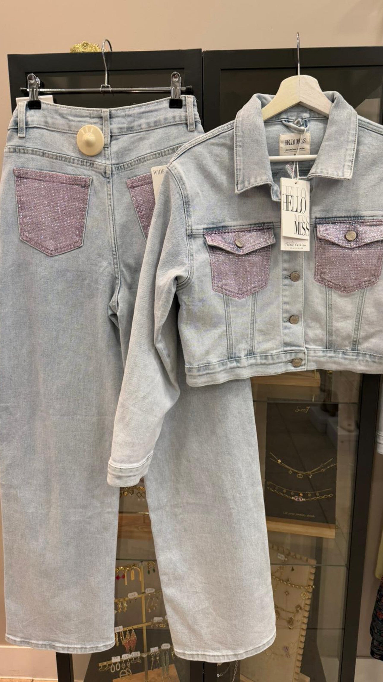 hello miss jeans broek