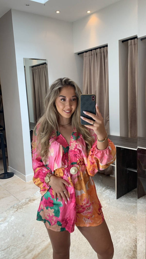 Flower jumpsuit