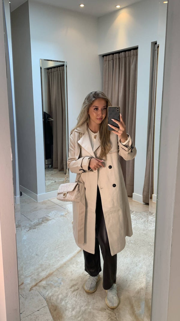 Trendcoat creme