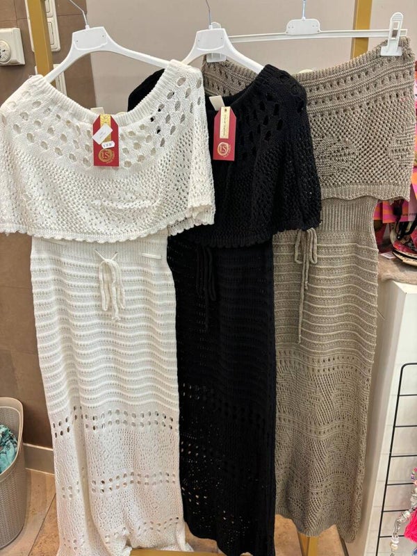 Ibiza jurk zwart