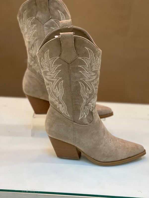 Cowboylaarzen khaki