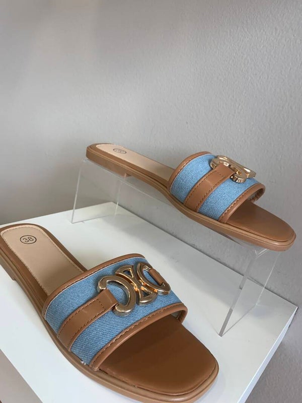 Slipper blue