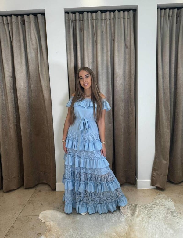 Ibiza blue dress