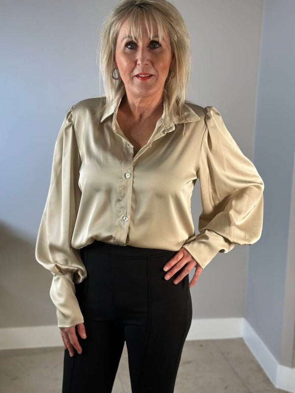 Blouse satijn